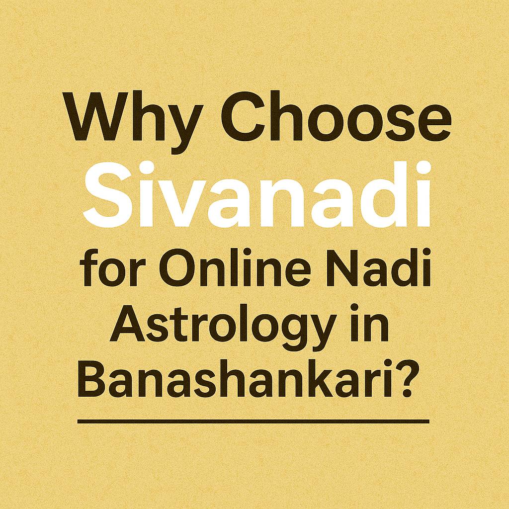 Online Nadi Astrology in Banashankari